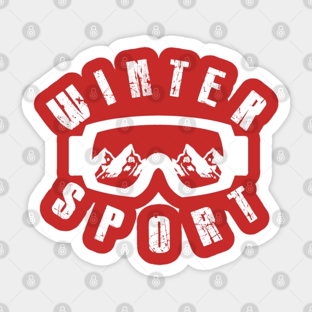 Winter sport 2 Sticker by Tekad Rasa